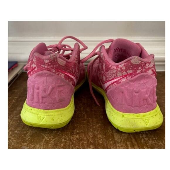 Nike Spongebob Squarepants Kyrie 5 Patrick Sneakers Athletic Shoes Size 5 - Picture 7 of 8